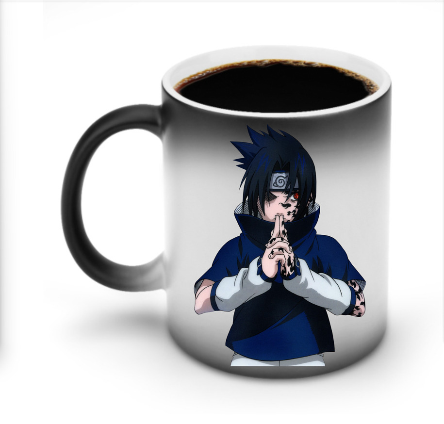 （画像用） NARUTO -ナルト- うちは サスケ Uchiha Sasuke 温度変色マグカップ