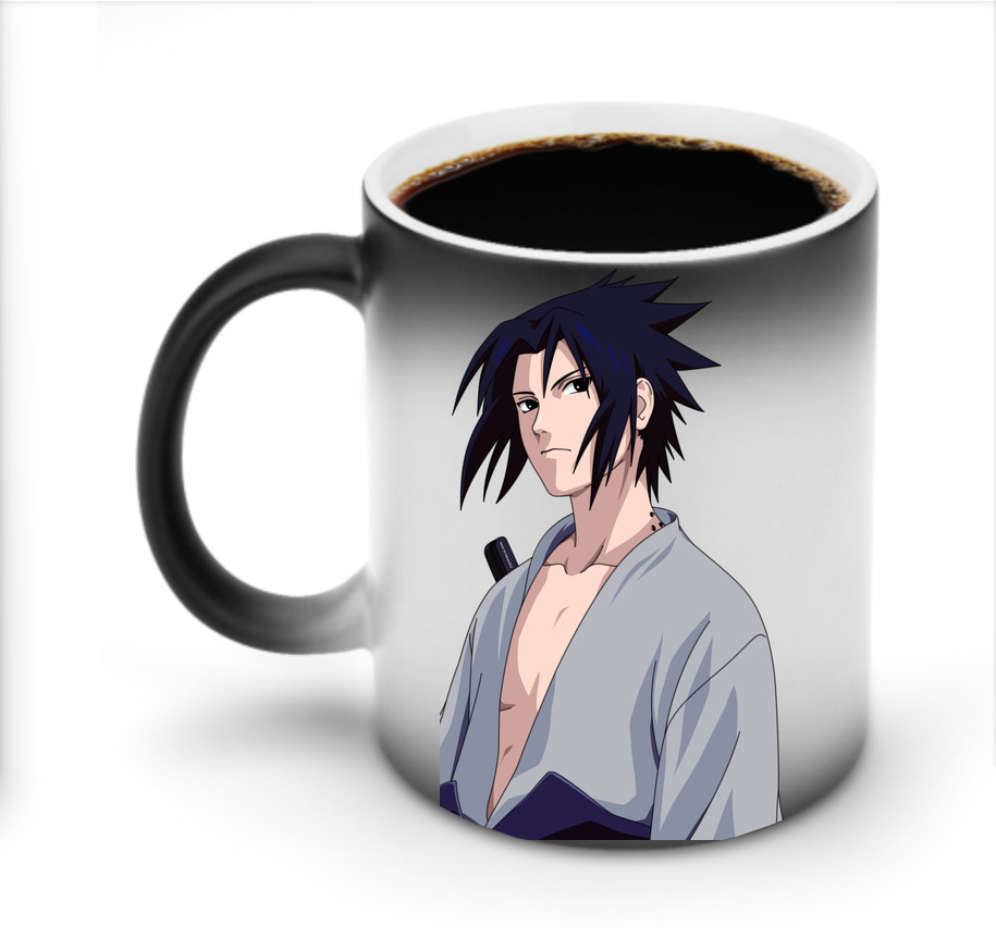（画像用） NARUTO -ナルト- うちは サスケ Uchiha Sasuke 温度変色マグカップ