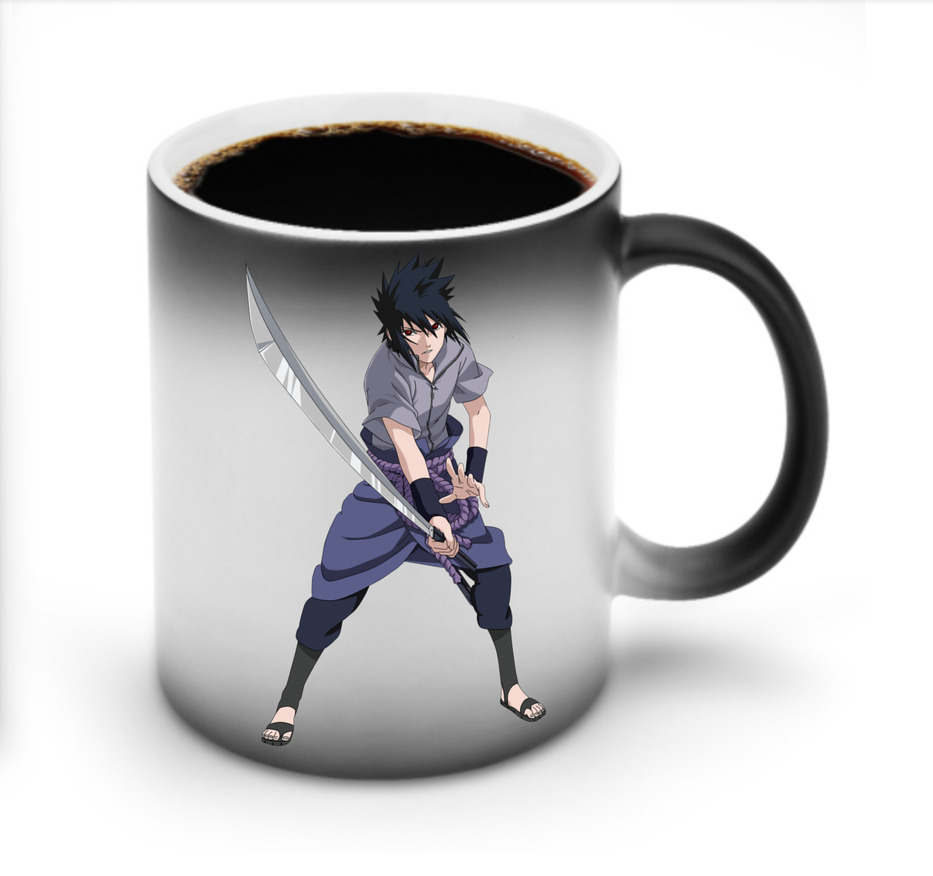 （画像用） NARUTO -ナルト- うちは サスケ Uchiha Sasuke 温度変色マグカップ