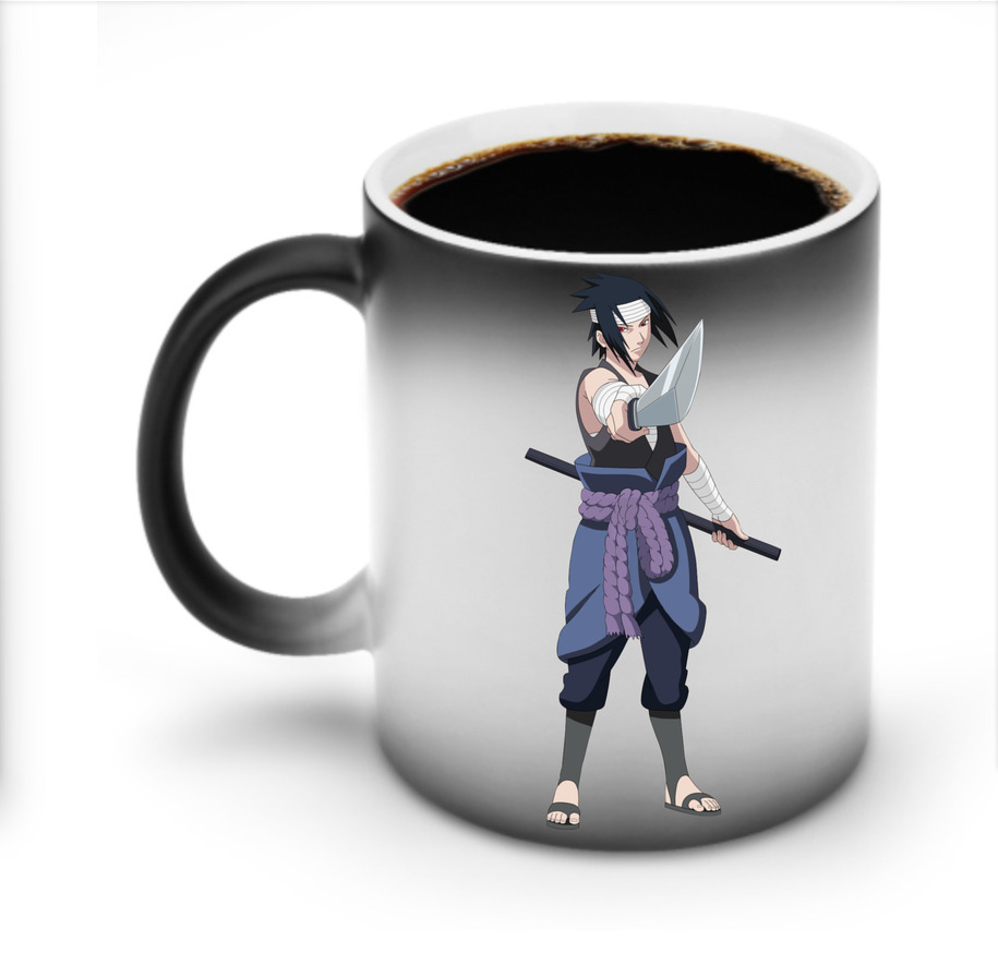 （画像用） NARUTO -ナルト- うちは サスケ Uchiha Sasuke 温度変色マグカップ