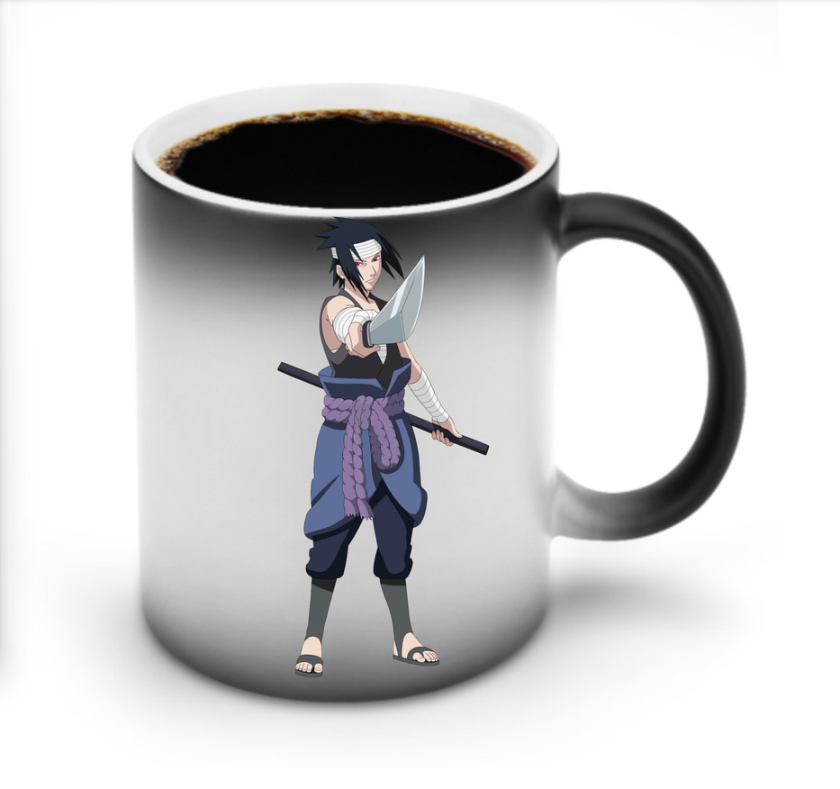 （画像用） NARUTO -ナルト- うちは サスケ Uchiha Sasuke 温度変色マグカップ