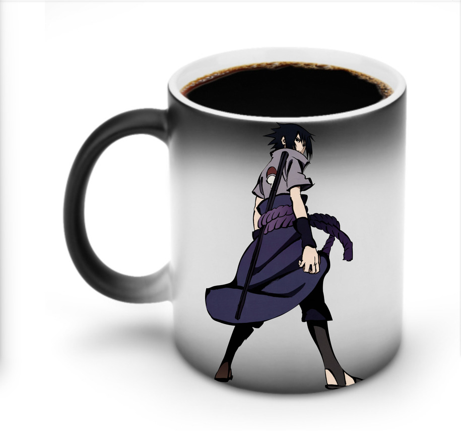 （画像用） NARUTO -ナルト- うちは サスケ Uchiha Sasuke 温度変色マグカップ