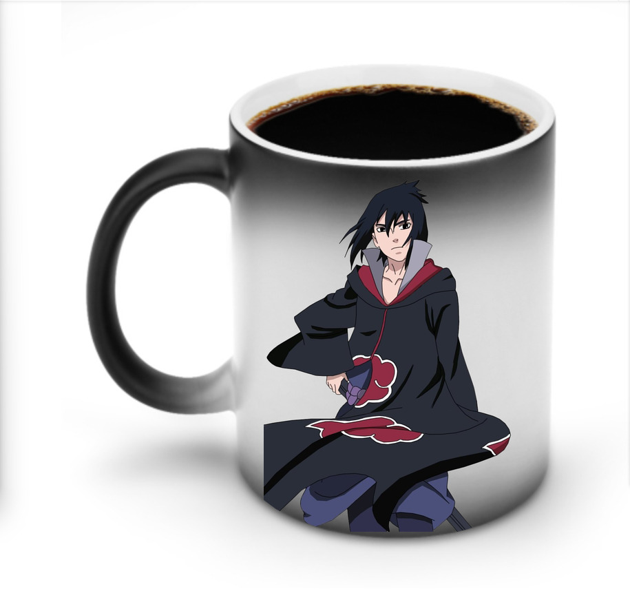 （画像用） NARUTO -ナルト- うちは サスケ Uchiha Sasuke 温度変色マグカップ