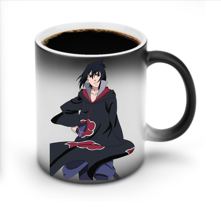（画像用） NARUTO -ナルト- うちは サスケ Uchiha Sasuke 温度変色マグカップ