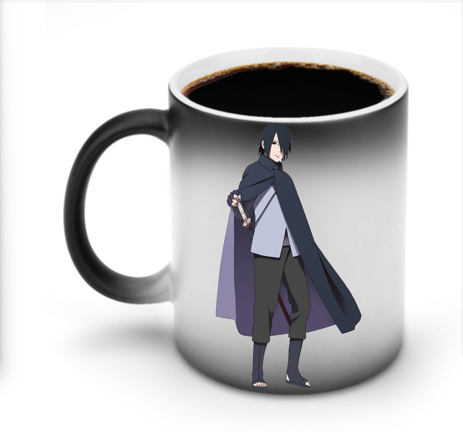 （画像用） NARUTO -ナルト- うちは サスケ Uchiha Sasuke 温度変色マグカップ