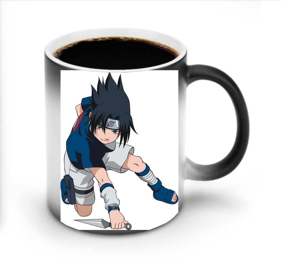 （画像用） NARUTO -ナルト- うちは サスケ Uchiha Sasuke 温度変色マグカップ