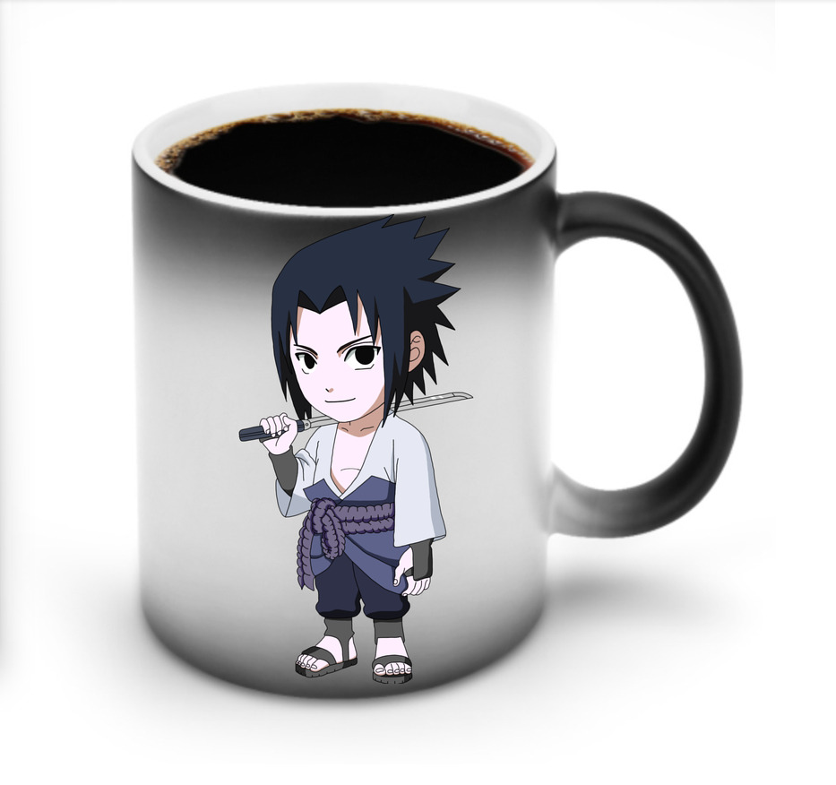 （画像用） NARUTO -ナルト- うちは サスケ Uchiha Sasuke 温度変色マグカップ