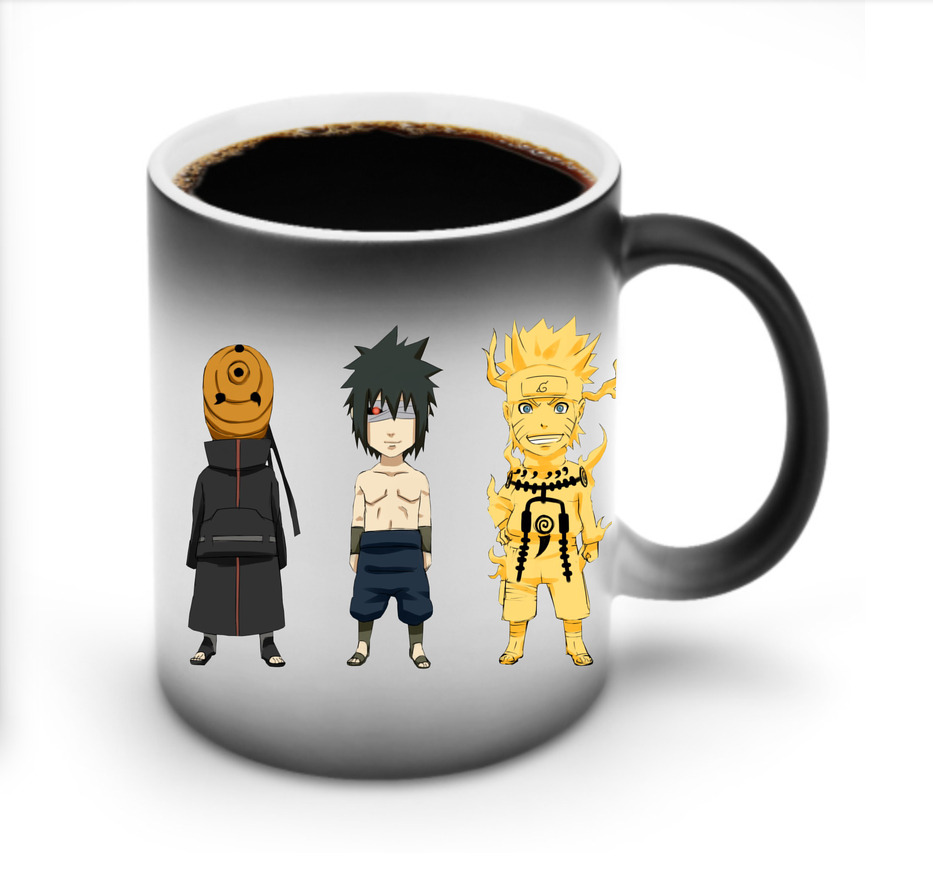 （画像用） NARUTO -ナルト- うちは サスケ Uchiha Sasuke 温度変色マグカップ