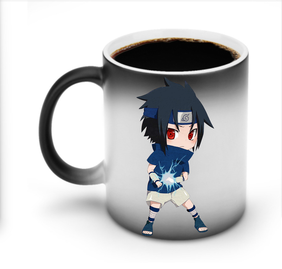（画像用） NARUTO -ナルト- うちは サスケ Uchiha Sasuke 温度変色マグカップ