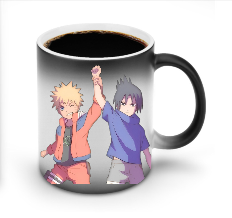 （画像用） NARUTO -ナルト- うちは サスケ Uchiha Sasuke 温度変色マグカップ