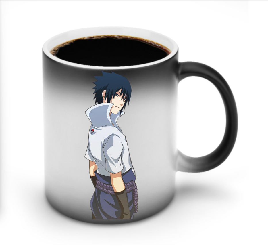 （画像用） NARUTO -ナルト- うちは サスケ Uchiha Sasuke 温度変色マグカップ