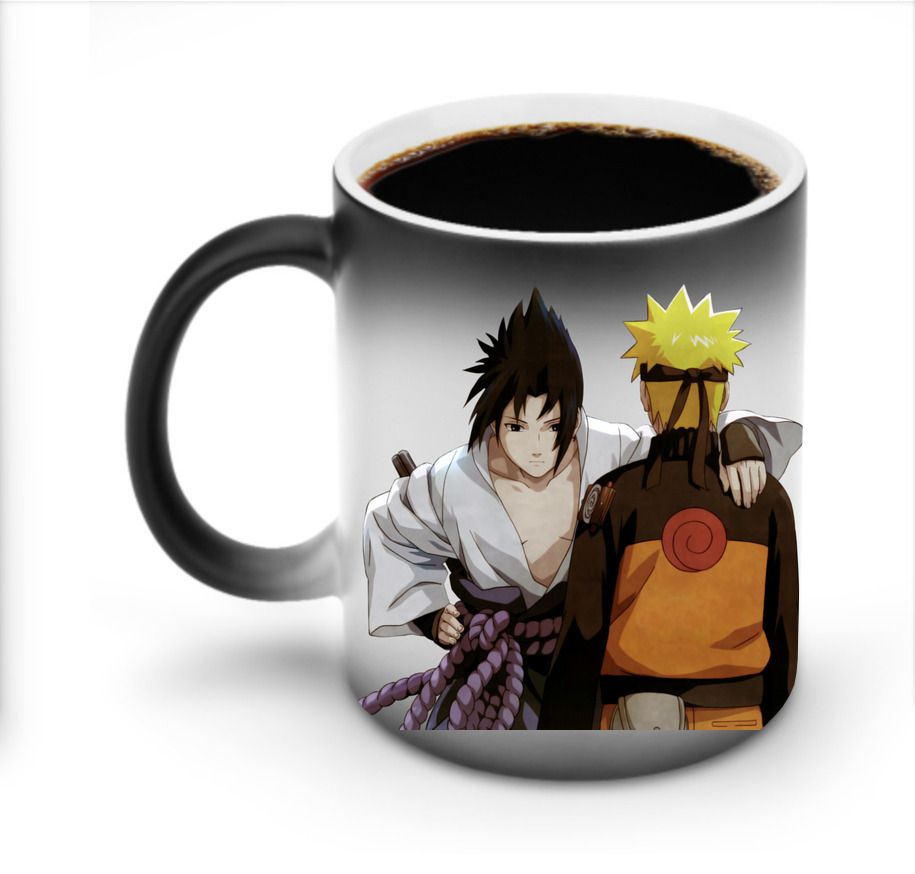 （画像用） NARUTO -ナルト- うちは サスケ Uchiha Sasuke 温度変色マグカップ