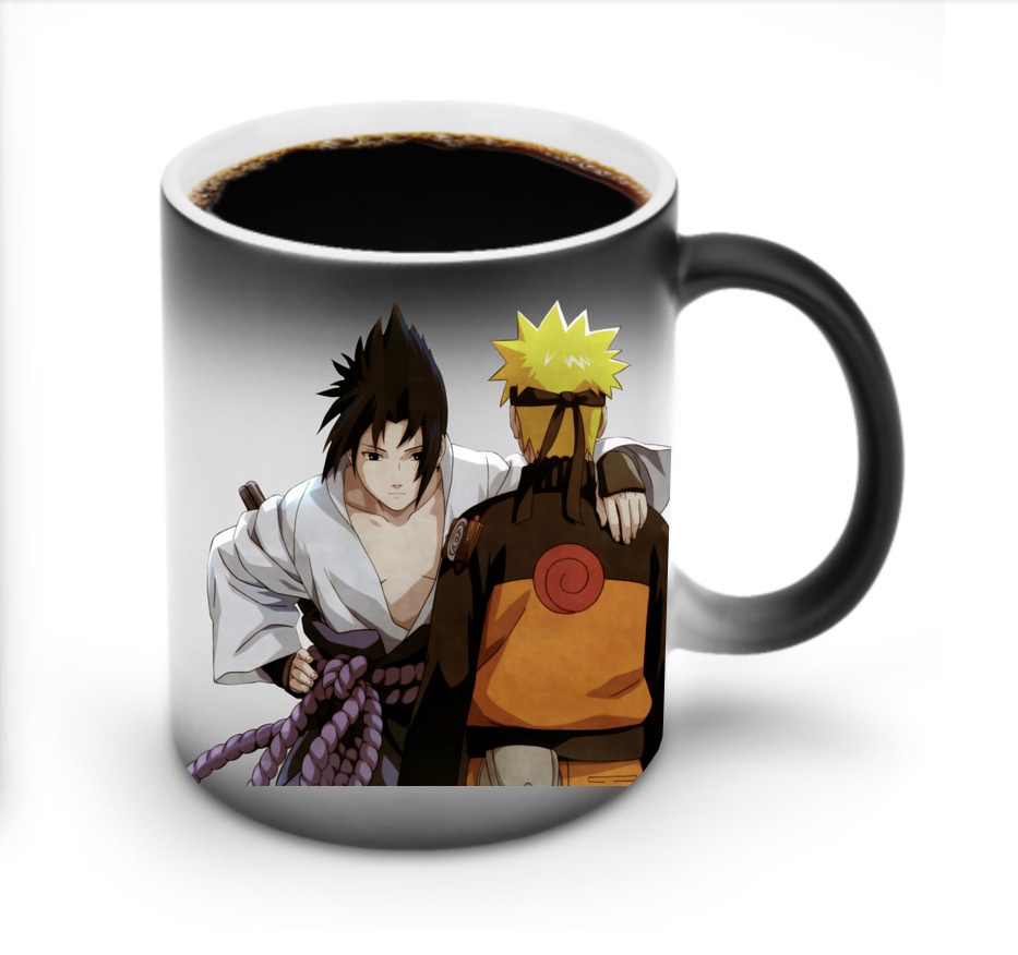 （画像用） NARUTO -ナルト- うちは サスケ Uchiha Sasuke 温度変色マグカップ