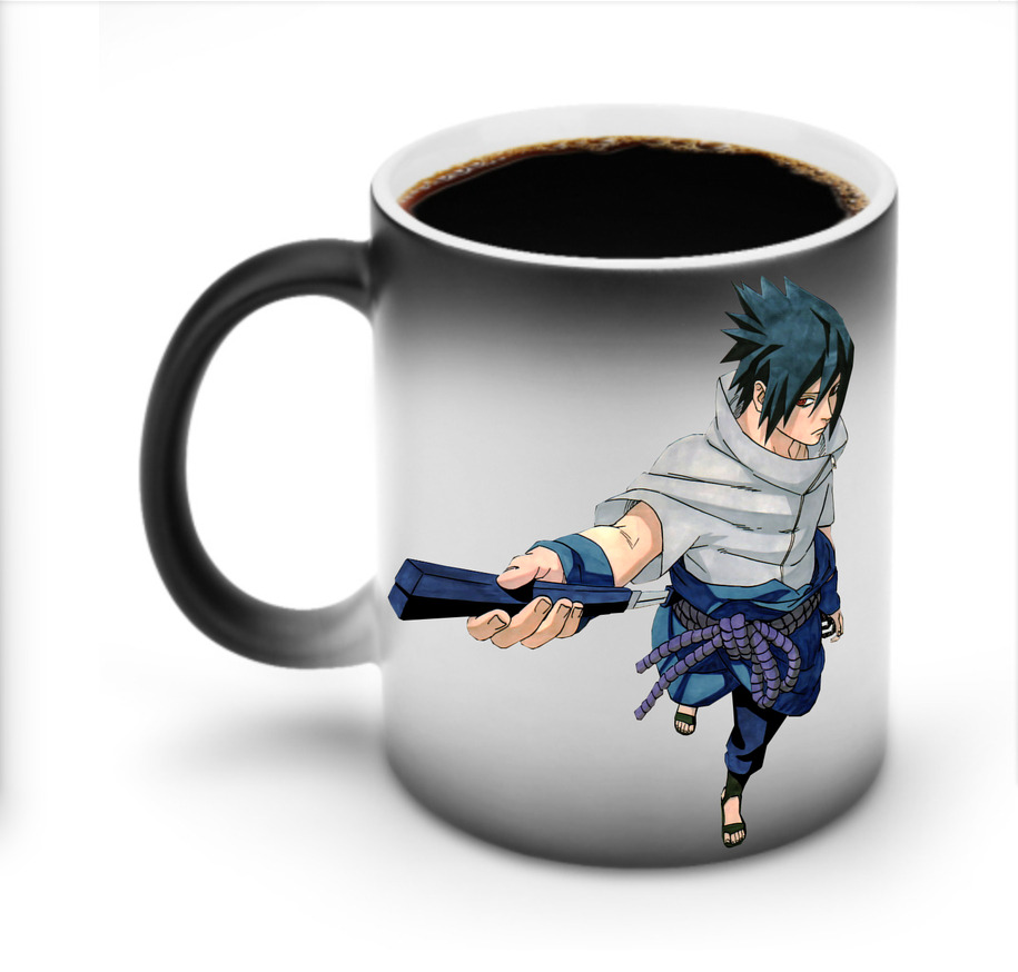 （画像用） NARUTO -ナルト- うちは サスケ Uchiha Sasuke 温度変色マグカップ