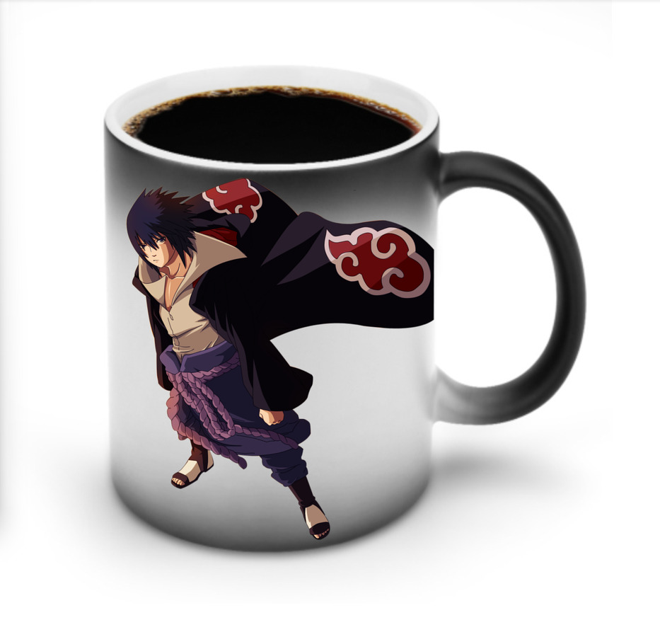 （画像用） NARUTO -ナルト- うちは サスケ Uchiha Sasuke 温度変色マグカップ