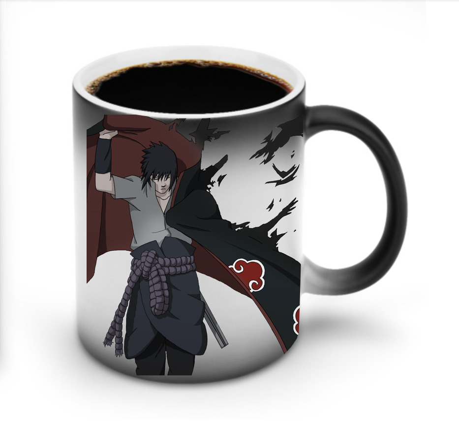 （画像用） NARUTO -ナルト- うちは サスケ Uchiha Sasuke 温度変色マグカップ