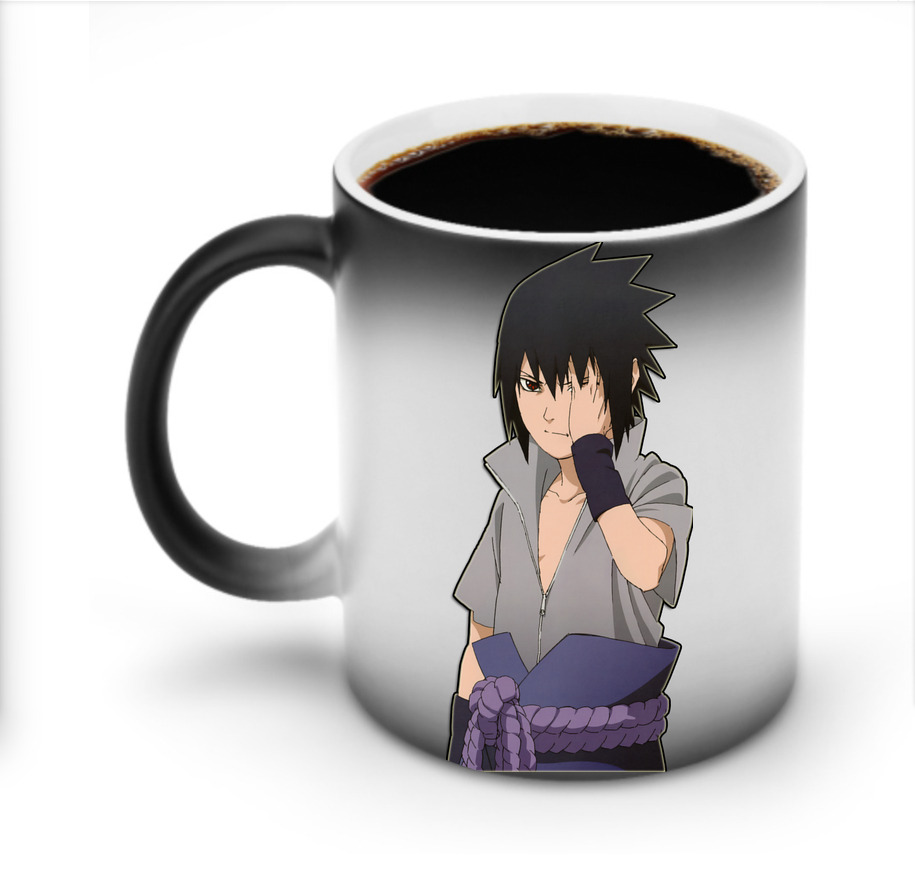 （画像用） NARUTO -ナルト- うちは サスケ Uchiha Sasuke 温度変色マグカップ