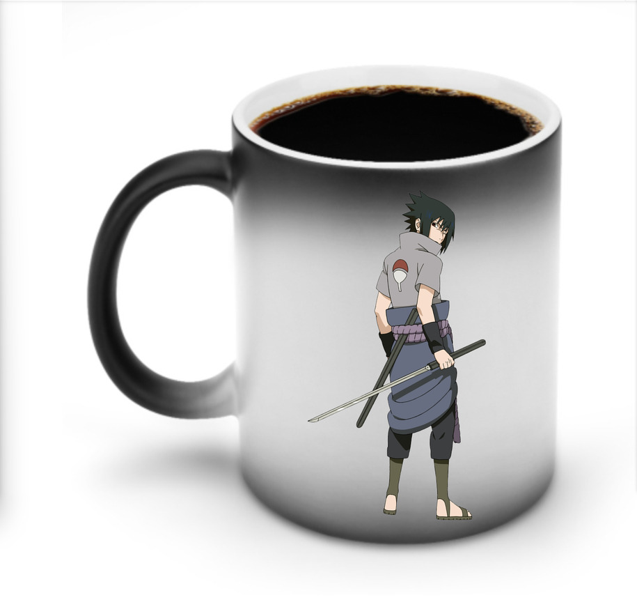 （画像用） NARUTO -ナルト- うちは サスケ Uchiha Sasuke 温度変色マグカップ