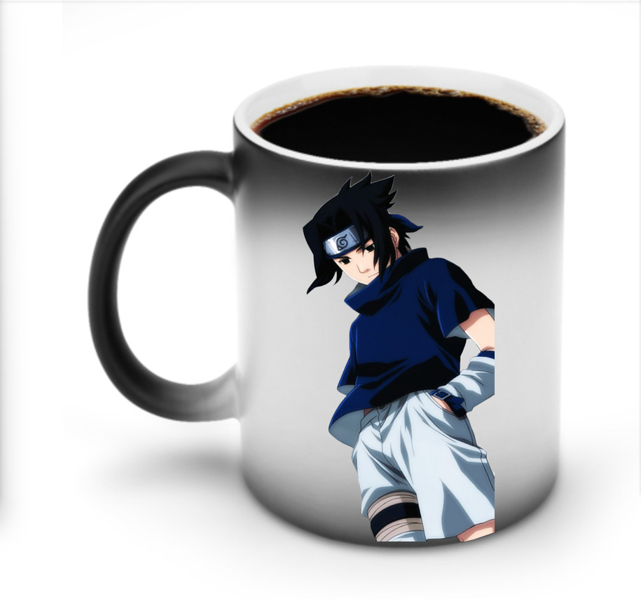 （画像用） NARUTO -ナルト- うちは サスケ Uchiha Sasuke 温度変色マグカップ