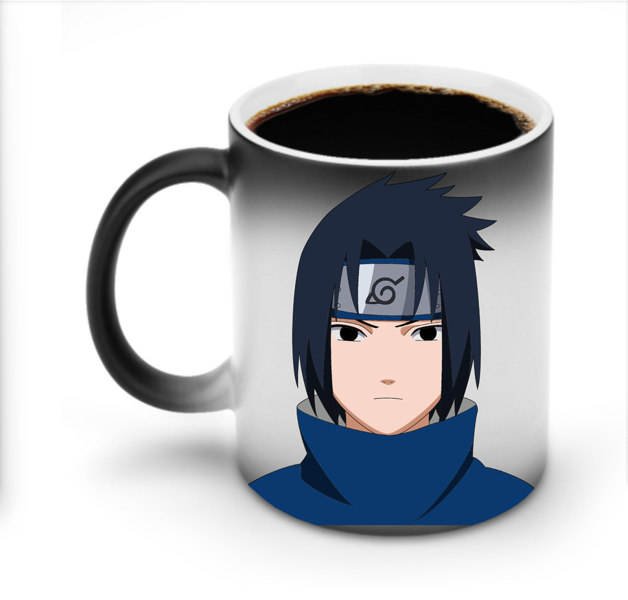 （画像用） NARUTO -ナルト- うちは サスケ Uchiha Sasuke 温度変色マグカップ