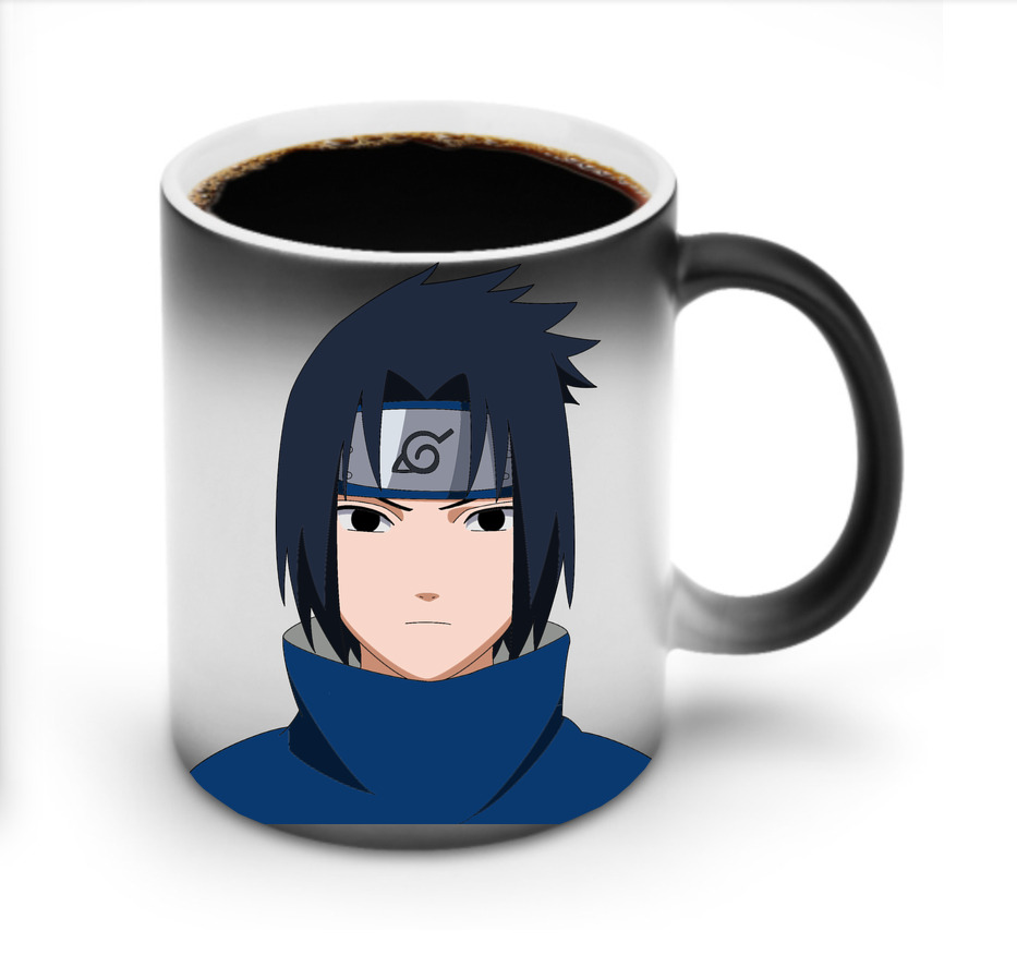 （画像用） NARUTO -ナルト- うちは サスケ Uchiha Sasuke 温度変色マグカップ