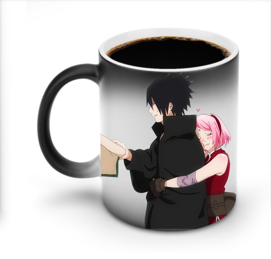 （画像用） NARUTO -ナルト- うちは サスケ Uchiha Sasuke 温度変色マグカップ