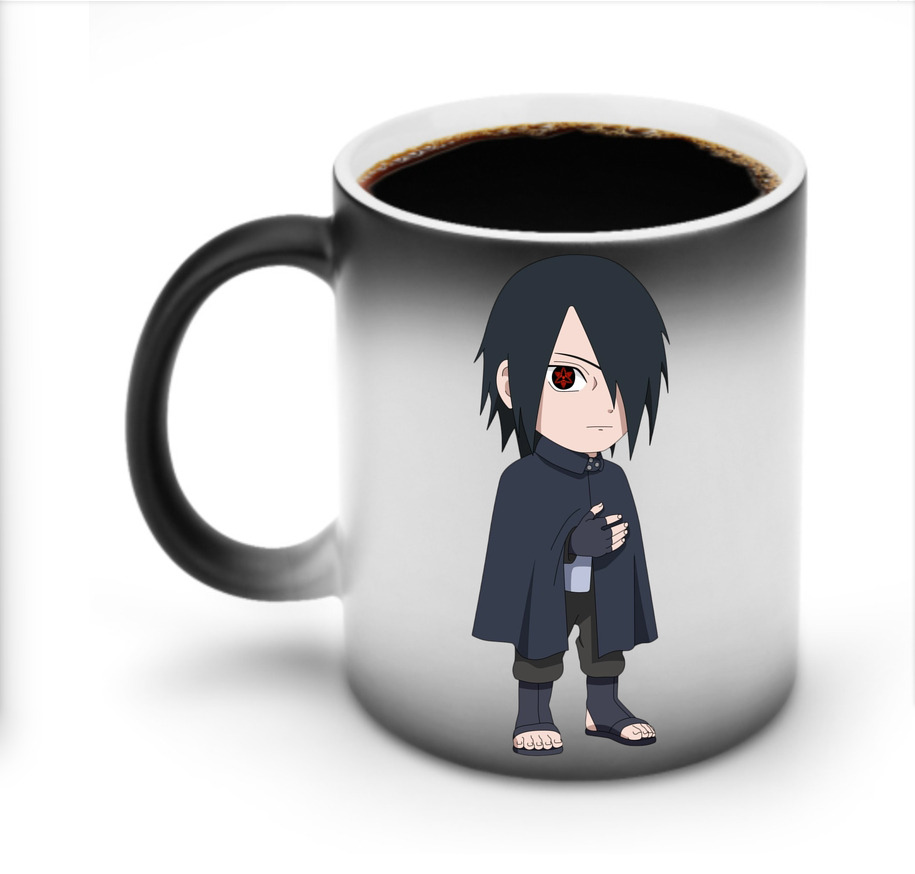 （画像用） NARUTO -ナルト- うちは サスケ Uchiha Sasuke 温度変色マグカップ