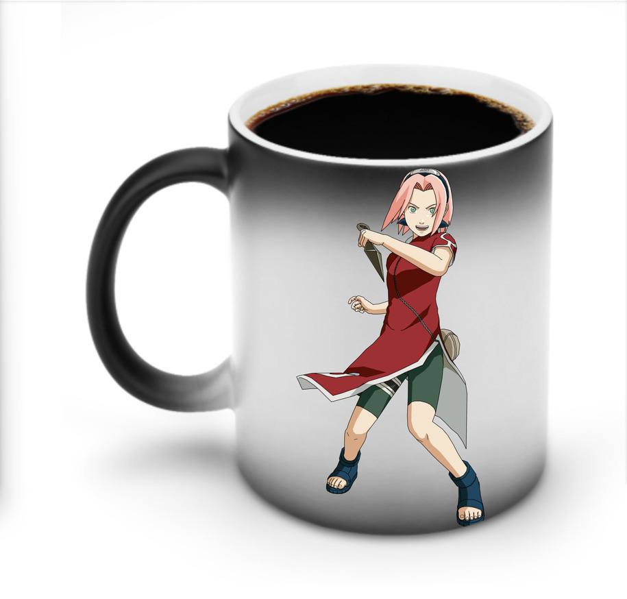 （画像用） NARUTO -ナルト- 春野サクラ Haruno Sakura 温度変色マグカップ