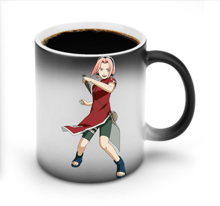 （画像用） NARUTO -ナルト- 春野サクラ Haruno Sakura 温度変色マグカップ