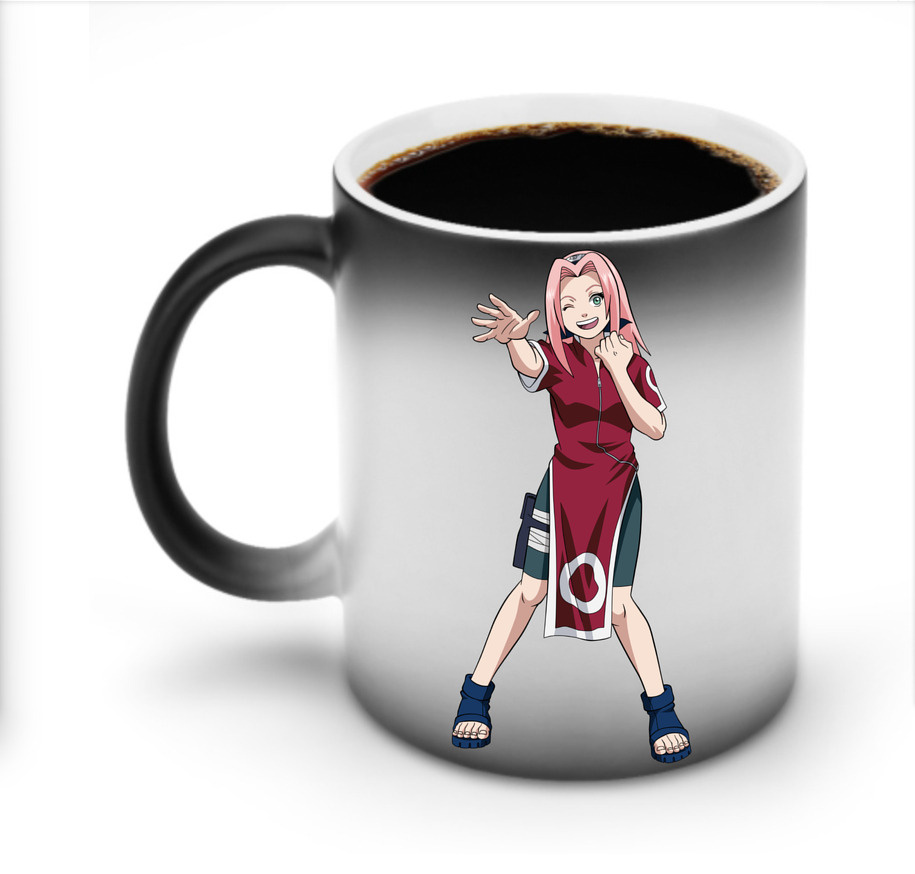 （画像用） NARUTO -ナルト- 春野サクラ Haruno Sakura 温度変色マグカップ