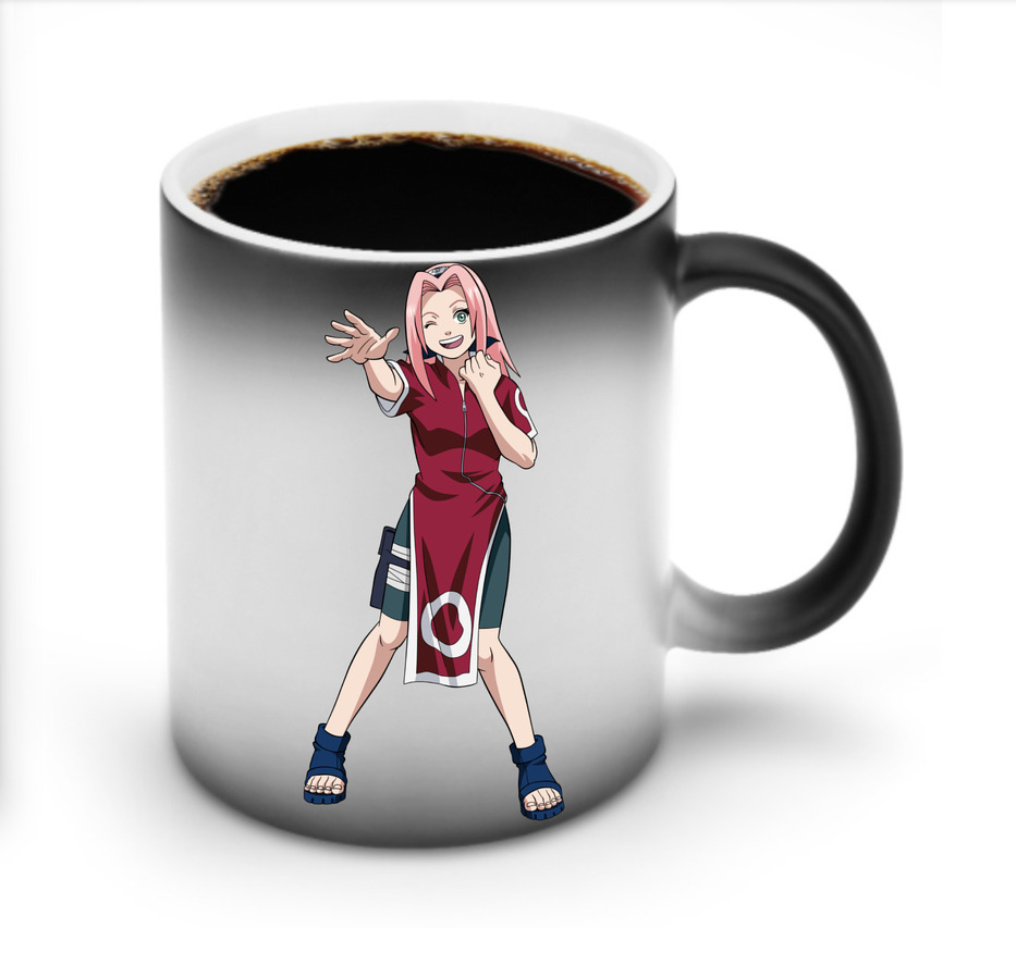 （画像用） NARUTO -ナルト- 春野サクラ Haruno Sakura 温度変色マグカップ
