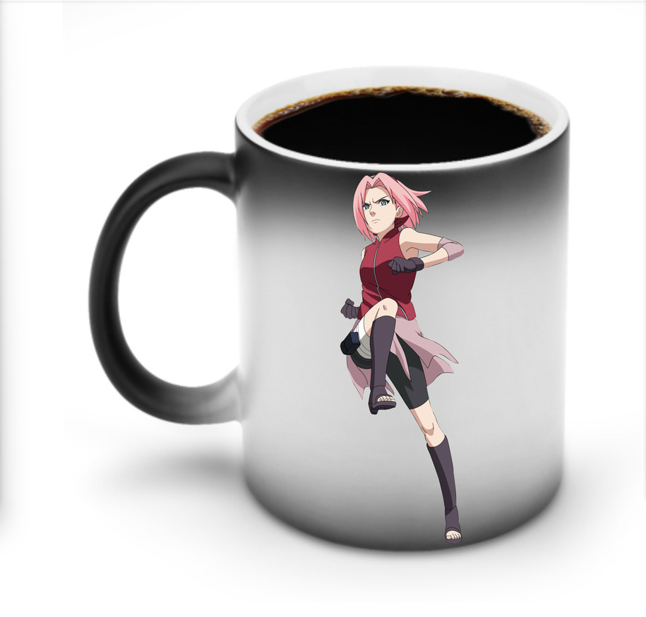 （画像用） NARUTO -ナルト- 春野サクラ Haruno Sakura 温度変色マグカップ