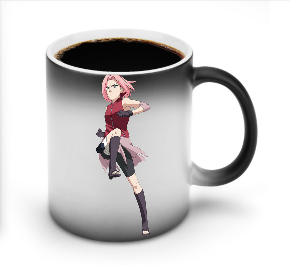 （画像用） NARUTO -ナルト- 春野サクラ Haruno Sakura 温度変色マグカップ