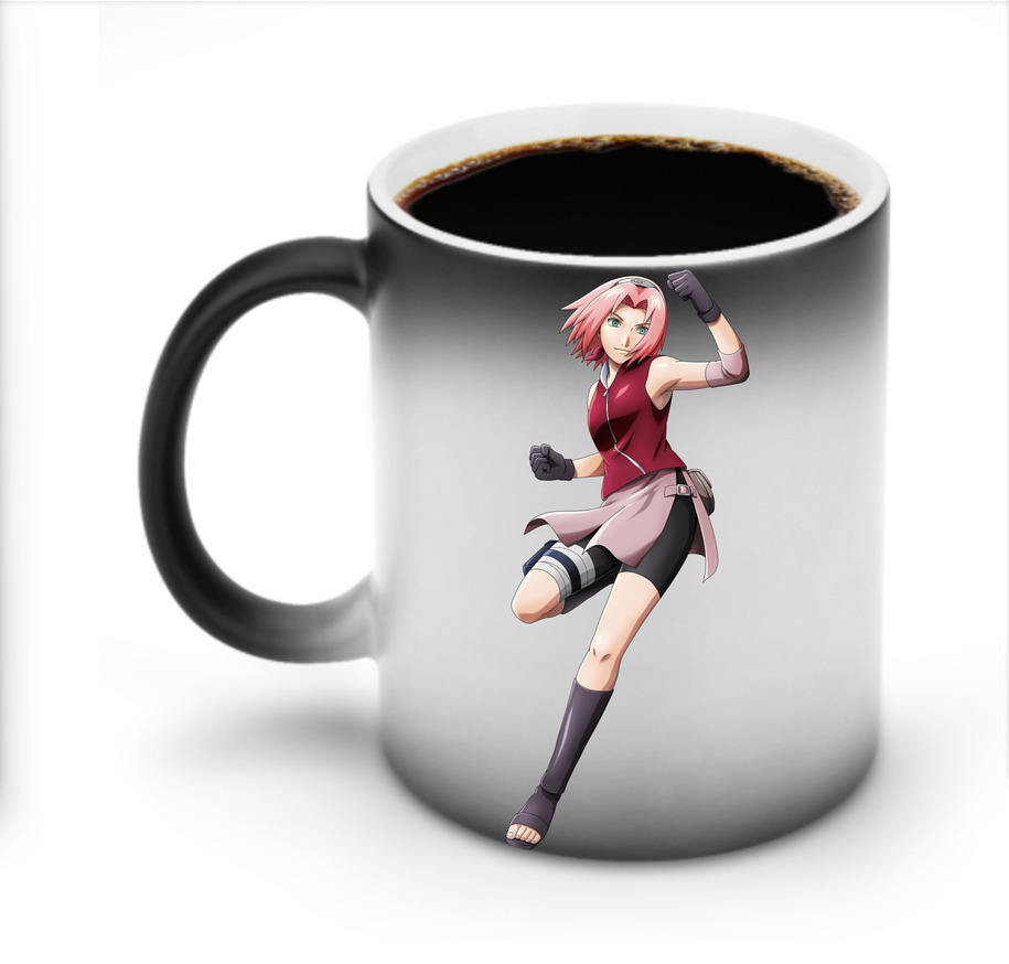 （画像用） NARUTO -ナルト- 春野サクラ Haruno Sakura 温度変色マグカップ