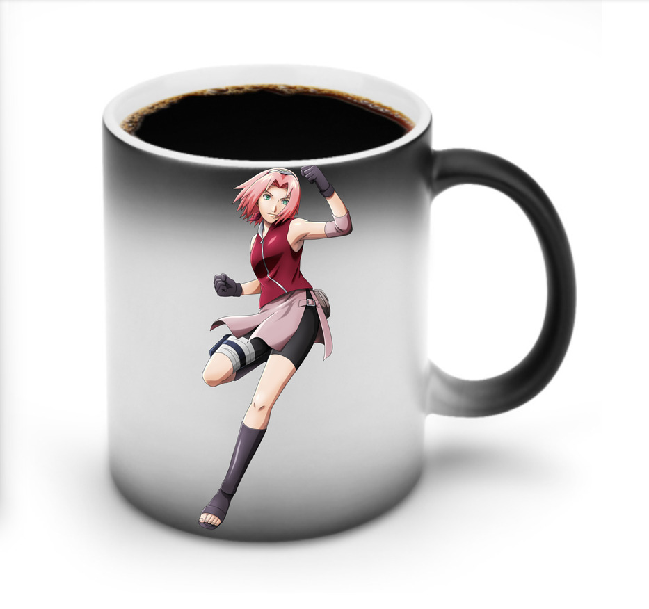 （画像用） NARUTO -ナルト- 春野サクラ Haruno Sakura 温度変色マグカップ