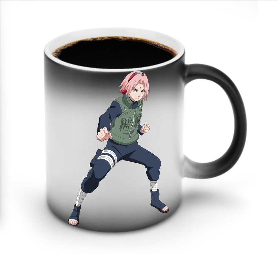 （画像用） NARUTO -ナルト- 春野サクラ Haruno Sakura 温度変色マグカップ