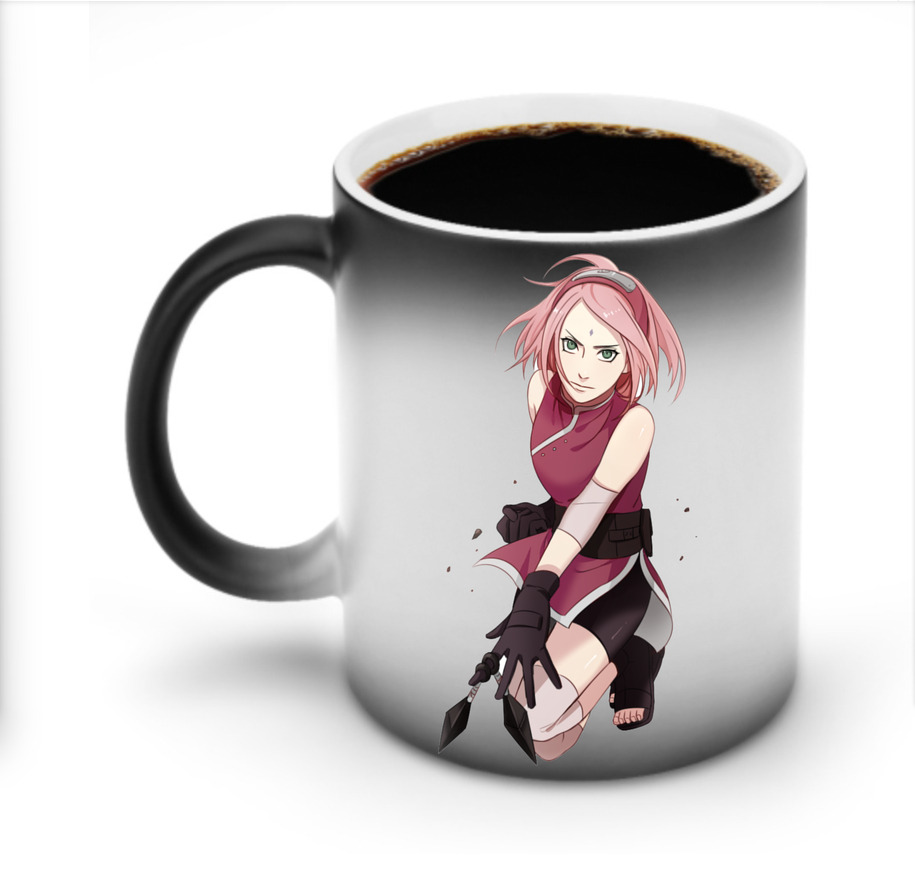 （画像用） NARUTO -ナルト- 春野サクラ Haruno Sakura 温度変色マグカップ