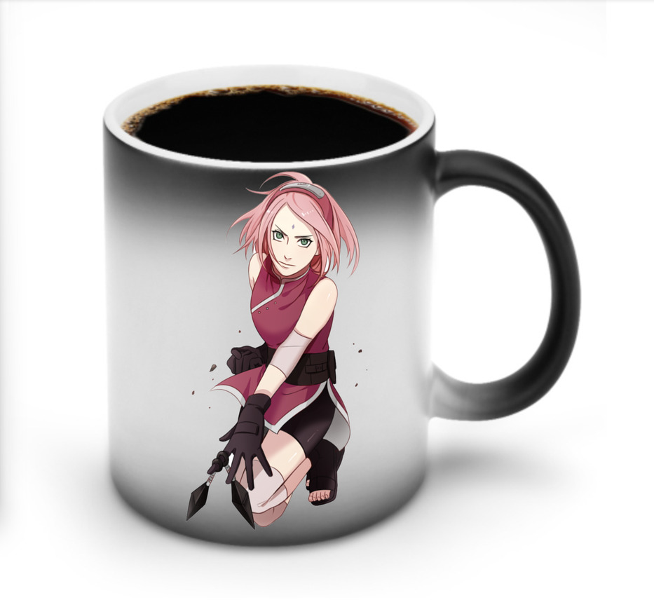 （画像用） NARUTO -ナルト- 春野サクラ Haruno Sakura 温度変色マグカップ
