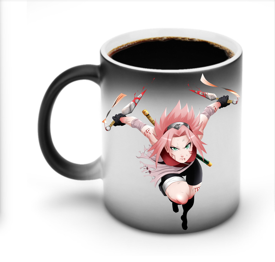（画像用） NARUTO -ナルト- 春野サクラ Haruno Sakura 温度変色マグカップ