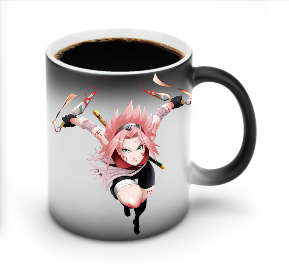 （画像用） NARUTO -ナルト- 春野サクラ Haruno Sakura 温度変色マグカップ