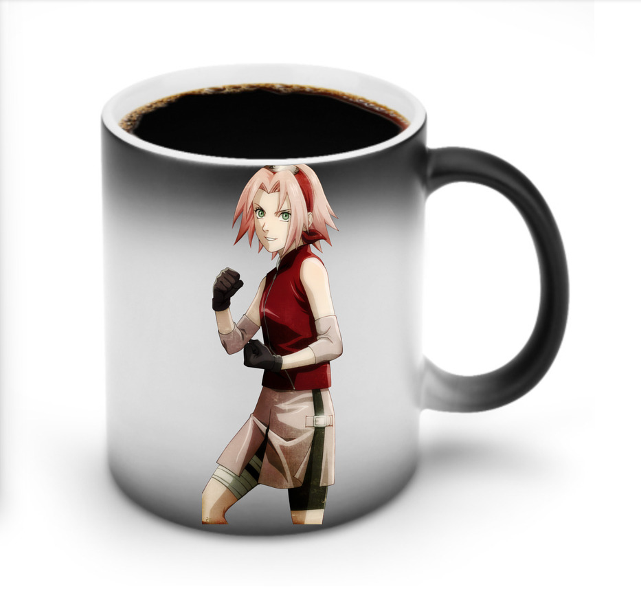 （画像用） NARUTO -ナルト- 春野サクラ Haruno Sakura 温度変色マグカップ