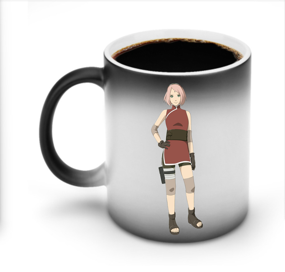 （画像用） NARUTO -ナルト- 春野サクラ Haruno Sakura 温度変色マグカップ
