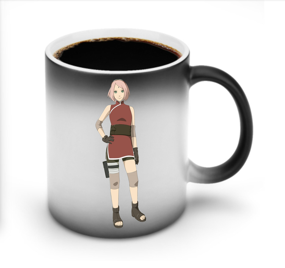 （画像用） NARUTO -ナルト- 春野サクラ Haruno Sakura 温度変色マグカップ