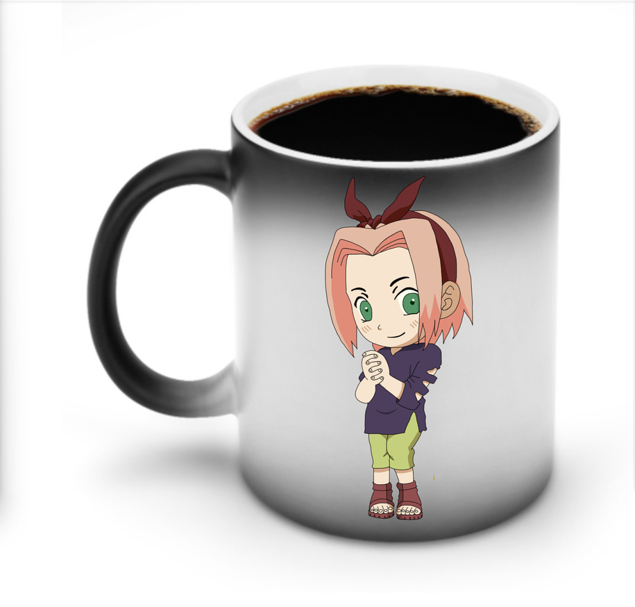 （画像用） NARUTO -ナルト- 春野サクラ Haruno Sakura 温度変色マグカップ