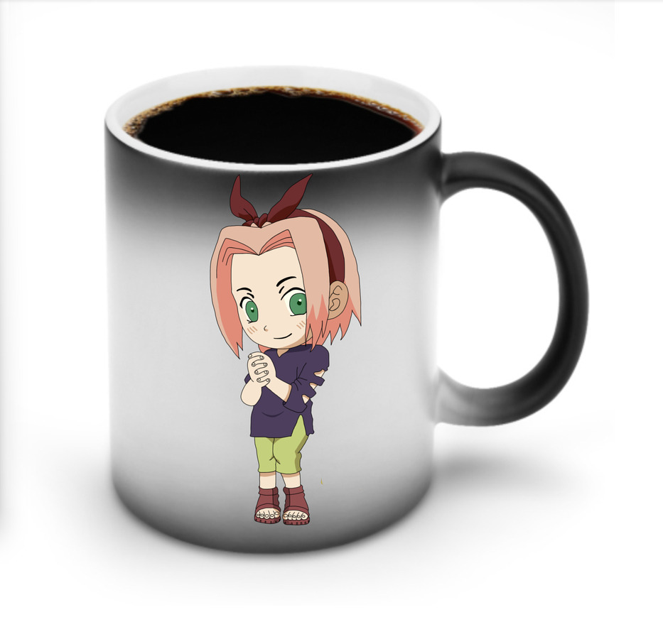 （画像用） NARUTO -ナルト- 春野サクラ Haruno Sakura 温度変色マグカップ