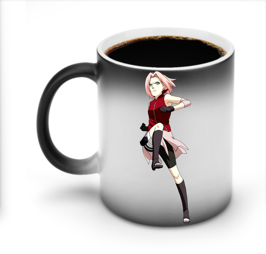 （画像用） NARUTO -ナルト- 春野サクラ Haruno Sakura 温度変色マグカップ
