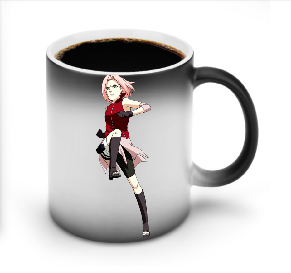 （画像用） NARUTO -ナルト- 春野サクラ Haruno Sakura 温度変色マグカップ
