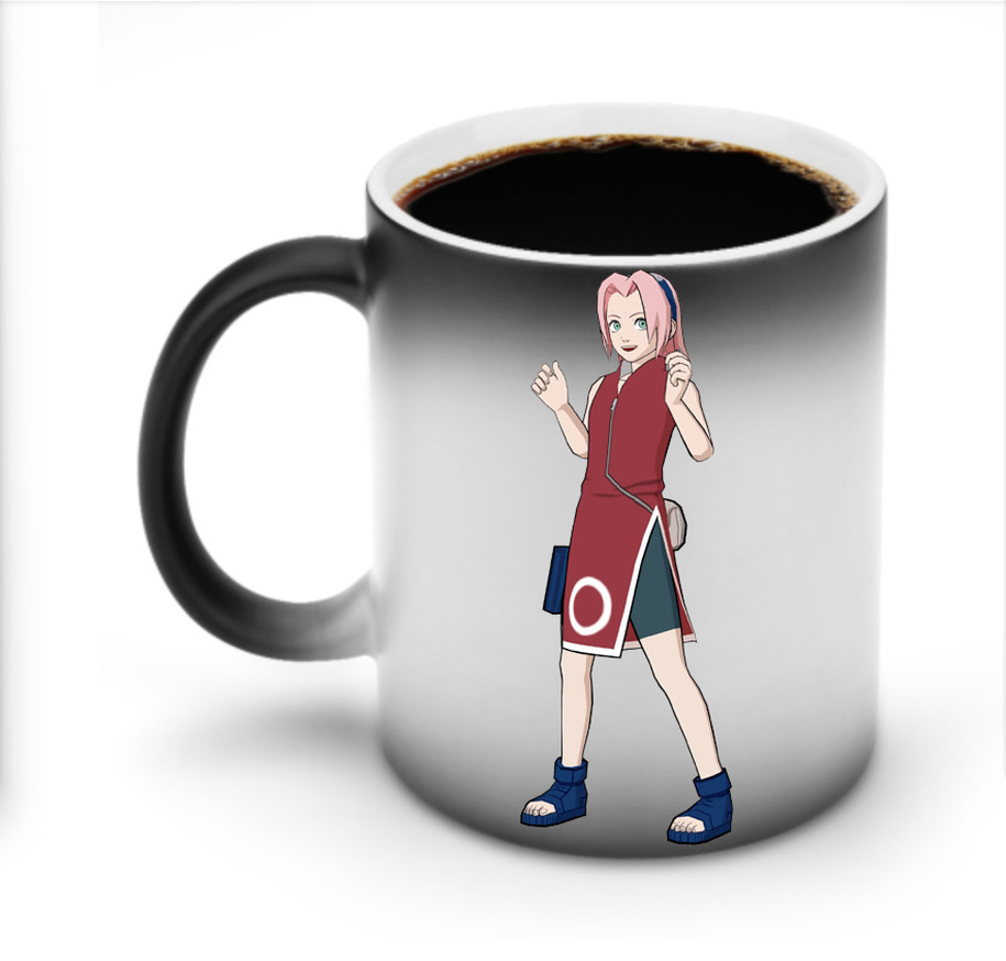 （画像用） NARUTO -ナルト- 春野サクラ Haruno Sakura 温度変色マグカップ