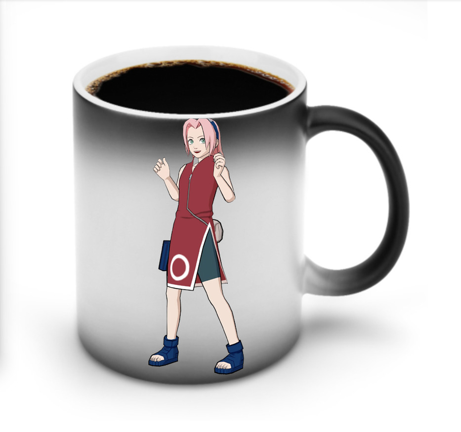 （画像用） NARUTO -ナルト- 春野サクラ Haruno Sakura 温度変色マグカップ