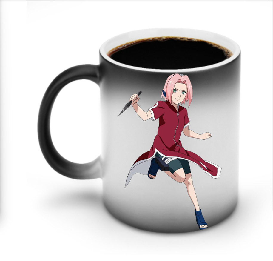 （画像用） NARUTO -ナルト- 春野サクラ Haruno Sakura 温度変色マグカップ
